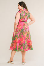 Load image into Gallery viewer, EVERYDAY DREAMS WOVEN MIDI DRESS
