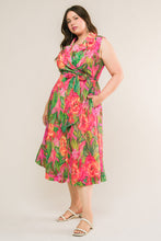Load image into Gallery viewer, EVERYDAY DREAMS WOVEN MIDI DRESS
