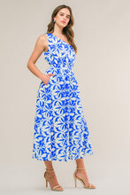 Load image into Gallery viewer, FEEL THE BEAT WOVEN MIDI DRESS
