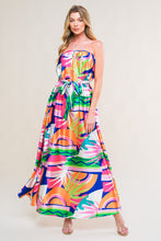 Load image into Gallery viewer, SUMMERY INCLINATION WOVEN MIDI DRESS
