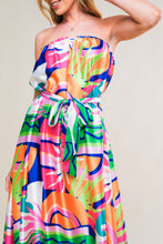 Load image into Gallery viewer, SUMMERY INCLINATION WOVEN MIDI DRESS
