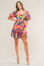 Load image into Gallery viewer, LOVE WITHOUT LIMITS WOVEN MINI DRESS
