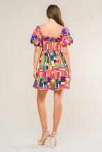 Load image into Gallery viewer, LOVE WITHOUT LIMITS WOVEN MINI DRESS
