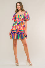 Load image into Gallery viewer, LOVE WITHOUT LIMITS WOVEN MINI DRESS
