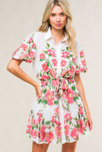 Load image into Gallery viewer, FEEL THE BEAT WOVEN MINI DRESS
