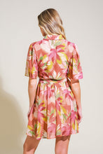 Load image into Gallery viewer, WHIMSICAL WAVES WOVEN MINI DRESS
