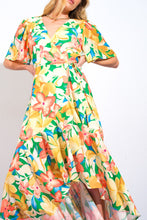 Load image into Gallery viewer, ELABORATE CHARM WOVEN HI-LO DRESS
