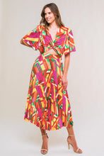 Load image into Gallery viewer, IRRESISTIBLE FUN WOVEN MIDI DRESS
