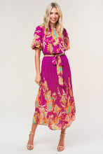 Load image into Gallery viewer, ENCHANTED TO MEET WOVEN MIDI DRESS
