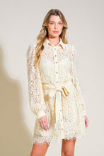 Load image into Gallery viewer, ADORE YOU LACE MINI DRESS

