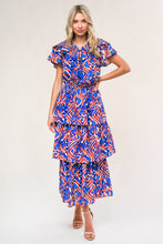 Load image into Gallery viewer, BACK TO FUN WOVEN MIDI DRESS
