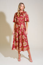 Load image into Gallery viewer, TOTAL FRILL WOVEN MIDI DRESS
