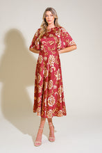 Load image into Gallery viewer, TOTAL FRILL WOVEN MIDI DRESS
