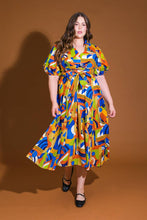 Load image into Gallery viewer, SATURDAY FEELINGS WOVEN MIDI DRESS
