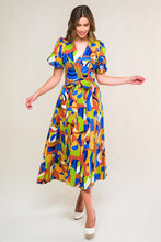 Load image into Gallery viewer, SATURDAY FEELINGS WOVEN MIDI DRESS
