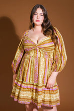 Load image into Gallery viewer, ALL MY PRIDE WOVEN MINI DRESS
