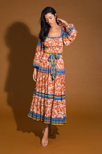 Load image into Gallery viewer, BITTER SWEET WOVEN MIDI DRESS

