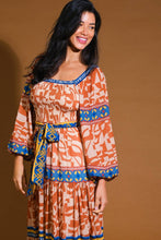 Load image into Gallery viewer, BITTER SWEET WOVEN MIDI DRESS
