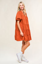 Load image into Gallery viewer, MISS AMERICAN PIE WOVEN MINI DRESS
