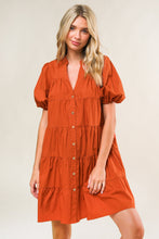 Load image into Gallery viewer, MISS AMERICAN PIE WOVEN MINI DRESS
