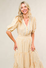 Load image into Gallery viewer, WITH THE GIRLS WOVEN MIDI DRESS
