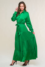 Load image into Gallery viewer, CHIC INTENT BRIGHT WOVEN MIDI DRESS
