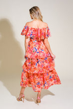 Load image into Gallery viewer, STROLL THE AVENUES WOVEN MIDI DRESS

