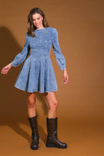 Load image into Gallery viewer, YOUR SWEETIE DENIM MINI DRESS
