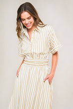 Load image into Gallery viewer, PETAL POWER WOVEN MIDI DRESS

