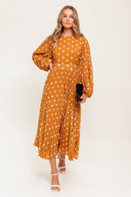 Load image into Gallery viewer, MOMENT MAKER WOVEN MIDI DRESS

