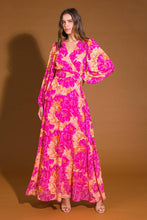 Load image into Gallery viewer, CUNNINGHAM FLORALS WOVEN MAXI DRESS
