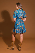 Load image into Gallery viewer, FLOWER GIRL WOVEN MINI DRESS
