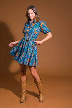 Load image into Gallery viewer, FLOWER GIRL WOVEN MINI DRESS
