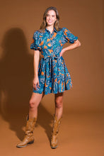 Load image into Gallery viewer, FLOWER GIRL WOVEN MINI DRESS
