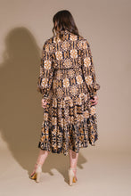 Load image into Gallery viewer, CELESTIAL BEAUTY WOVEN MIDI DRESS
