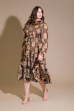 Load image into Gallery viewer, CELESTIAL BEAUTY WOVEN MIDI DRESS
