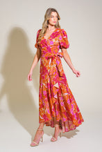 Load image into Gallery viewer, LOVE IN BLOOM WOVEN MAXI DRESS
