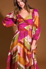 Load image into Gallery viewer, FLORAL CASCADE WOVEN MINI DRESS
