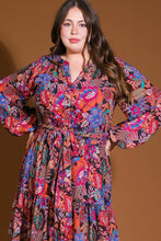 Load image into Gallery viewer, FLORAL BLISS WOVEN MINI DRESS
