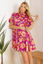 Load image into Gallery viewer, CONCEPTUALLY CHIC WOVEN MINI DRESS
