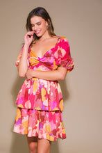 Load image into Gallery viewer, WHIMSICAL BEAUTY WOVEN MINI DRESS
