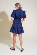 Load image into Gallery viewer, IRIDESCENT DREAM WOVEN MINI DRESS
