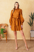 Load image into Gallery viewer, EATONS NECK WOVEN MINI DRESS

