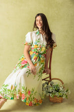 Load image into Gallery viewer, MUCH TO DO WOVEN MIDI DRESS
