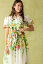 Load image into Gallery viewer, MUCH TO DO WOVEN MIDI DRESS
