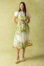 Load image into Gallery viewer, MUCH TO DO WOVEN MIDI DRESS
