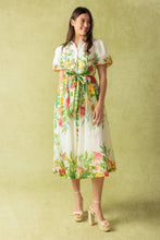 Load image into Gallery viewer, MUCH TO DO WOVEN MIDI DRESS
