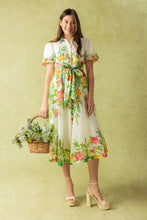 Load image into Gallery viewer, MUCH TO DO WOVEN MIDI DRESS
