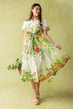 Load image into Gallery viewer, MUCH TO DO WOVEN MIDI DRESS
