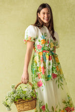 Load image into Gallery viewer, MUCH TO DO WOVEN MIDI DRESS
